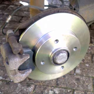 peugeot 307 rear brake system
