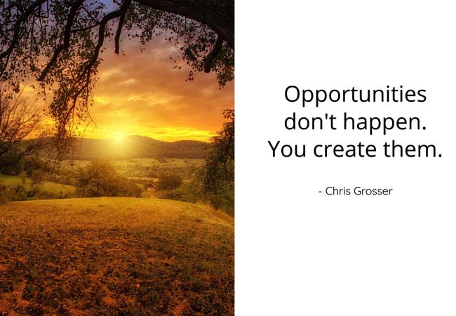 create opportunities is with visual content marketing!